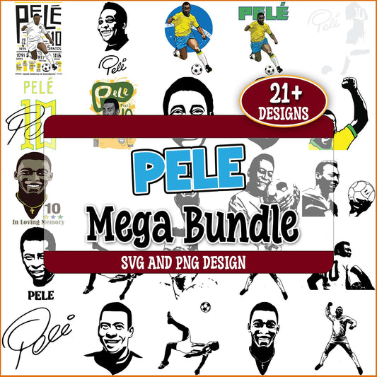 Pele the goat svg bundle