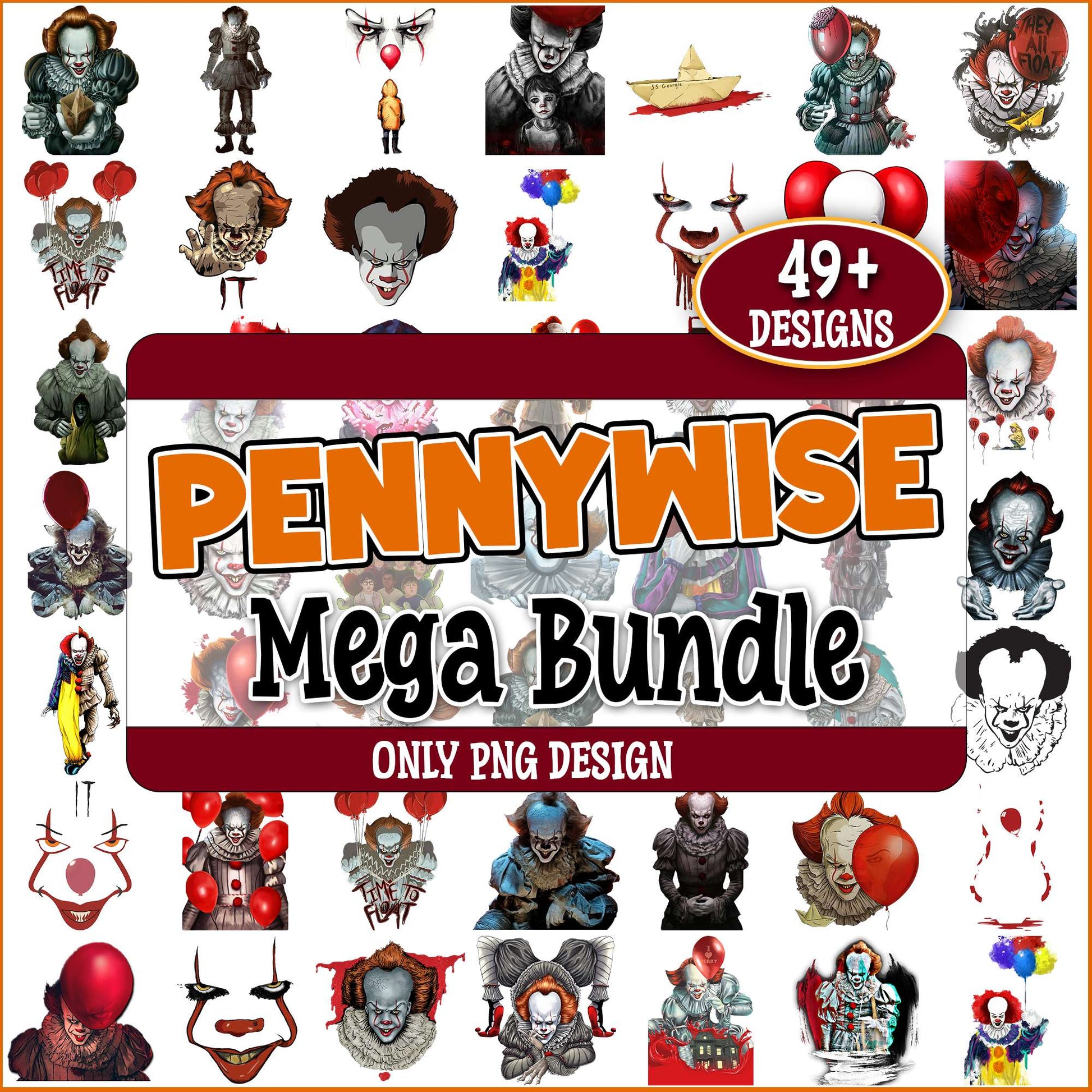 Penny wise art png bundle