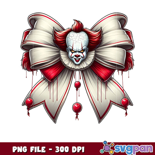 Pennywise bowtie png, spooky vacation png, avengers decorations​​ ​png