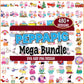 Peppa pig set svg bundle