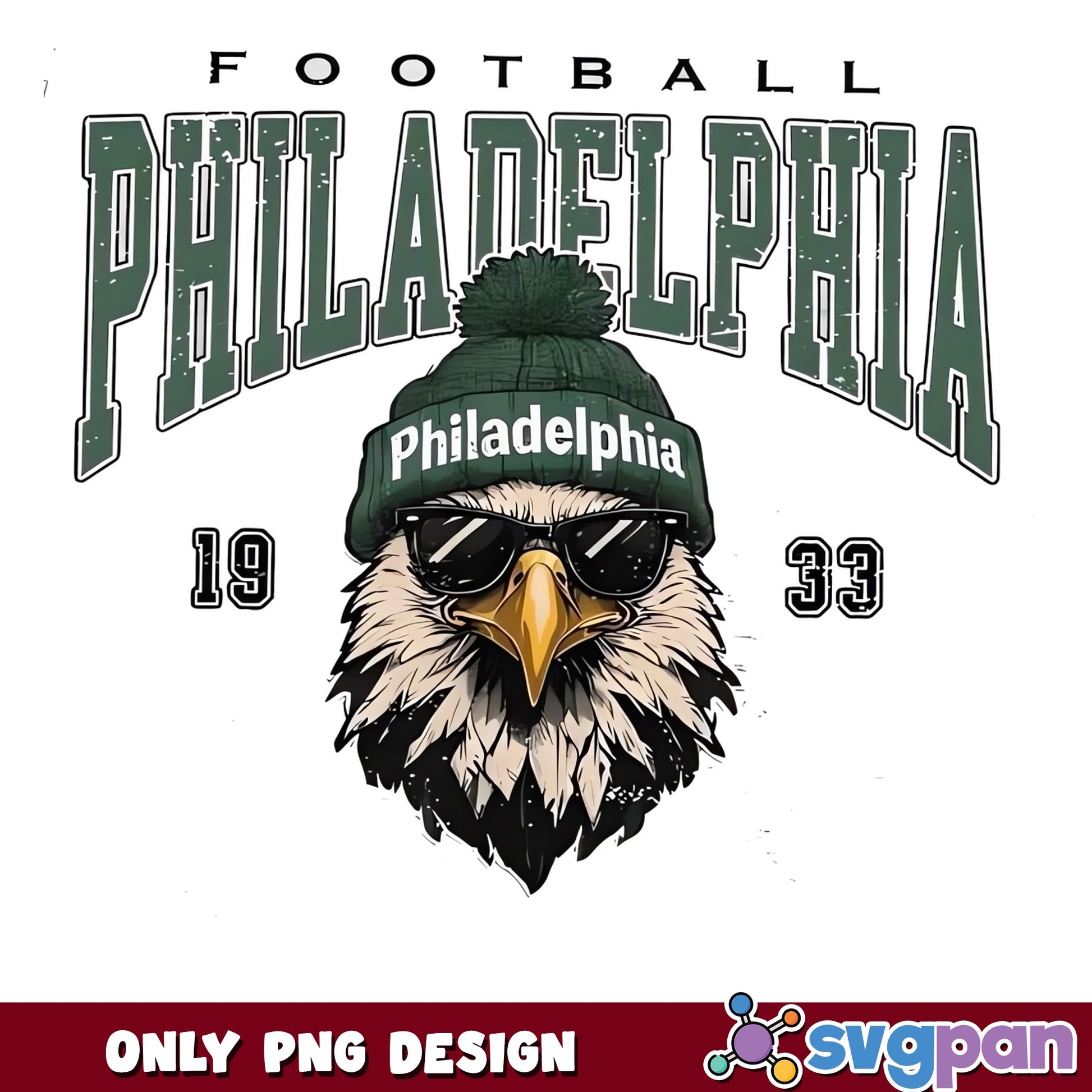 Philadelphia Eagles Football PNG, Eagles Mascot PNG, Football Fan PNG