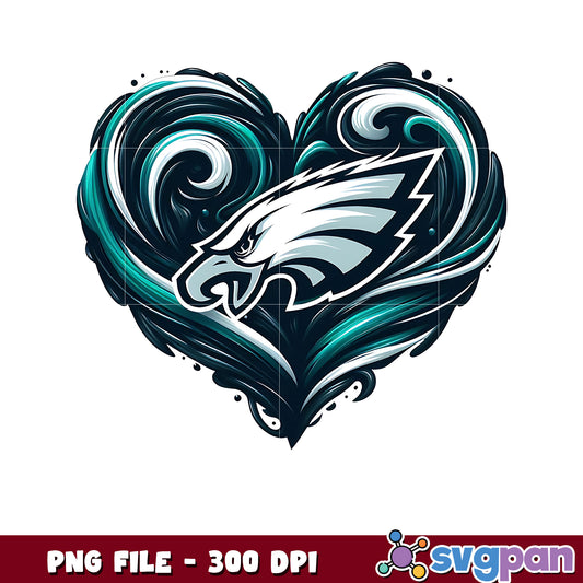 Philadelphia eagles heart png, nfl reddit​ png, nfl network​ png