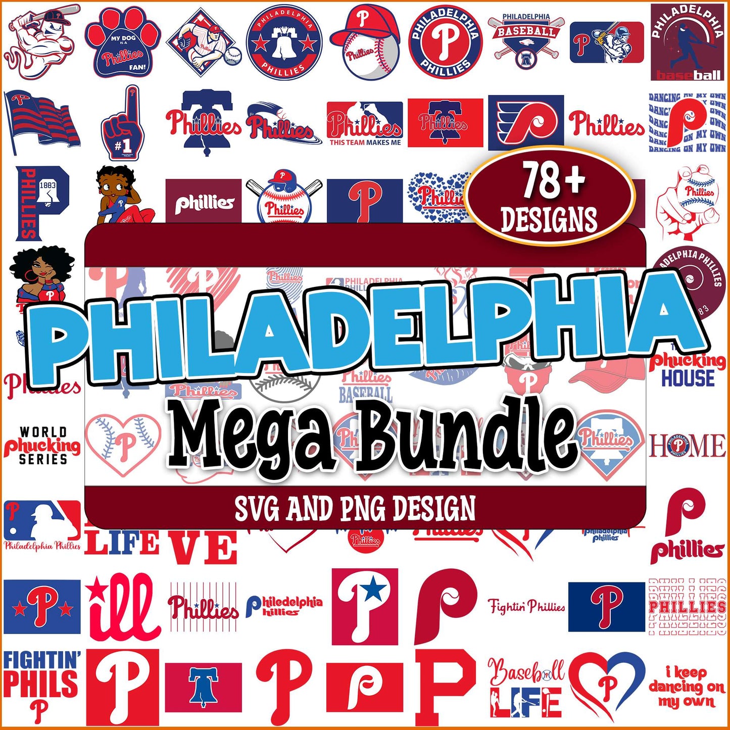 Philadelphia logo svg bundle