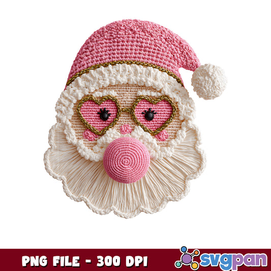 Pink santa png, last christmas​​ png, christmas cookies​ png