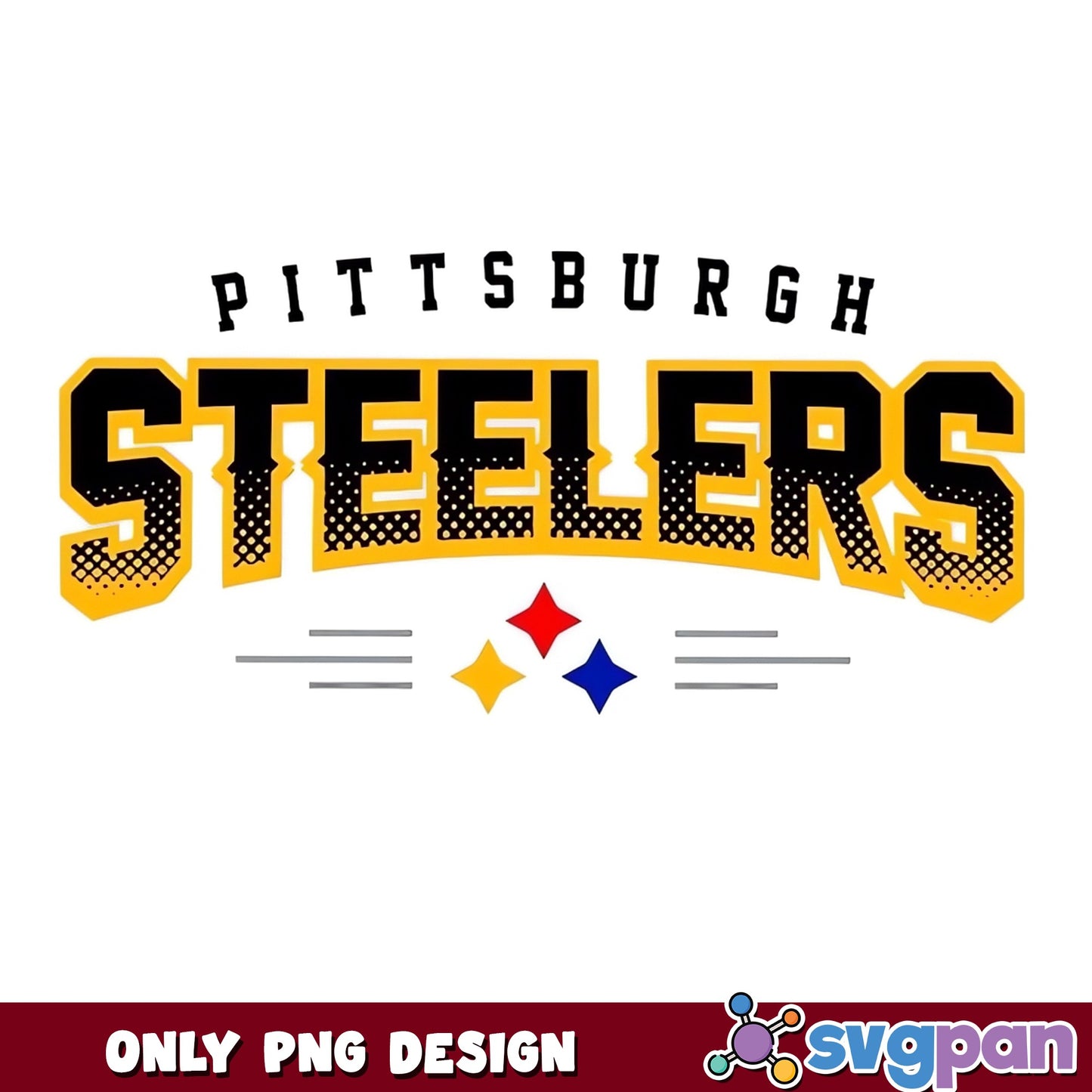 Pittsburgh Steelers PNG, NFL Football Team, Steelers Logo PNG