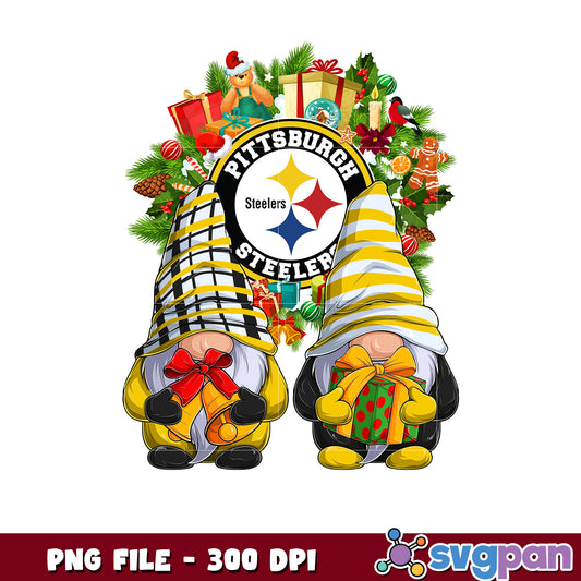 Pittsburgh steelers christmas png, list of nfl teams png, chrismas gnome​ png