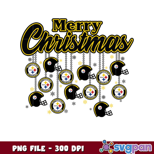 Pittsburgh steelers helmet merry christmas png, nfl games today​ png, nfl teams 2025 png