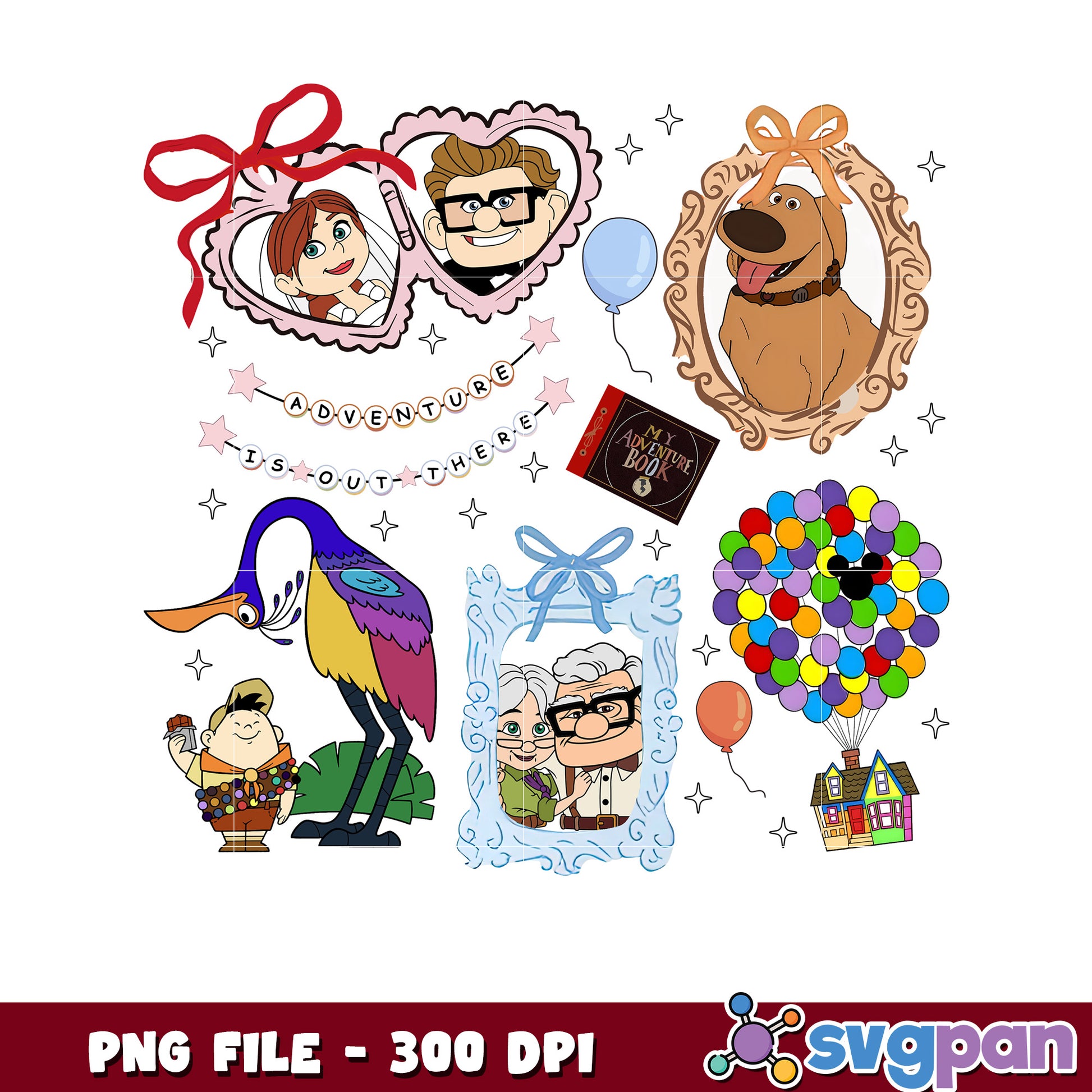 Pixar Characters PNG Clipart