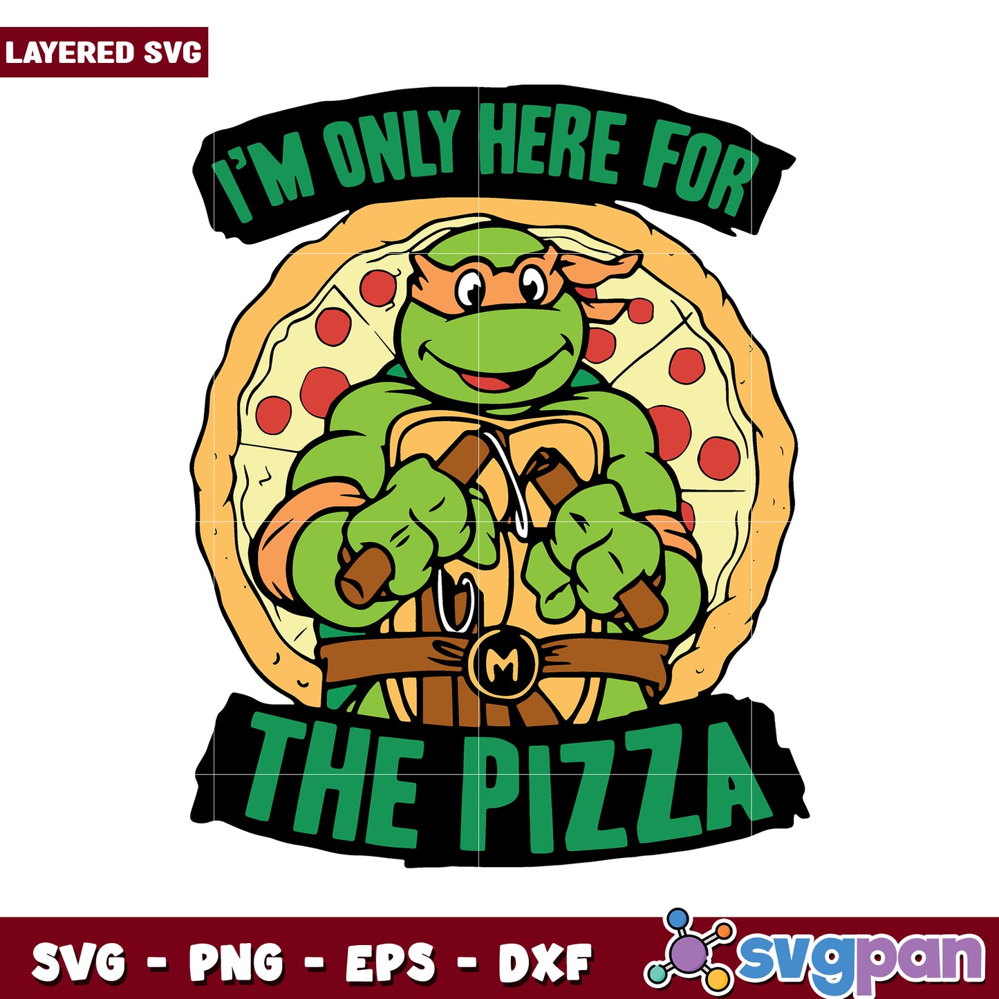 Pizza Themed SVG Design, Fun and Engaging for Creative Projects