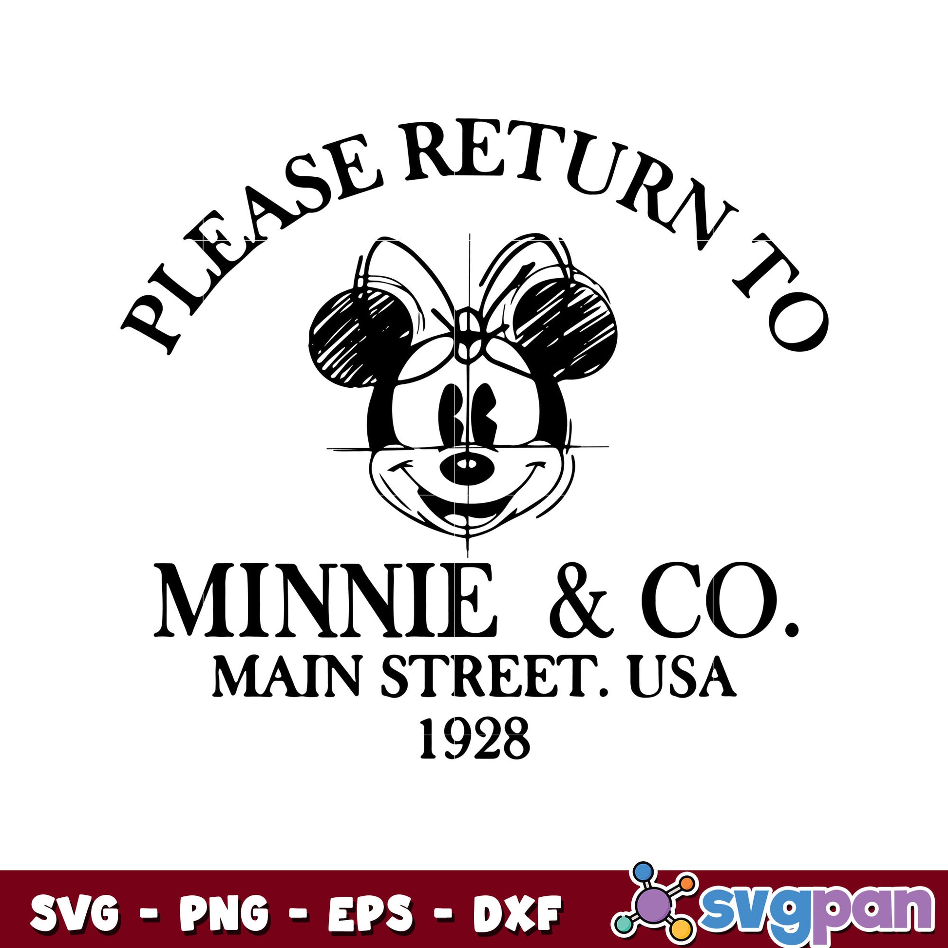 Please return to Minnie and co minnie svg, minnie head​ svg