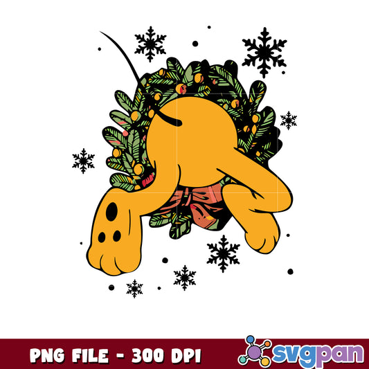 Pluto butt png, chistmas png, christmas cards​ png