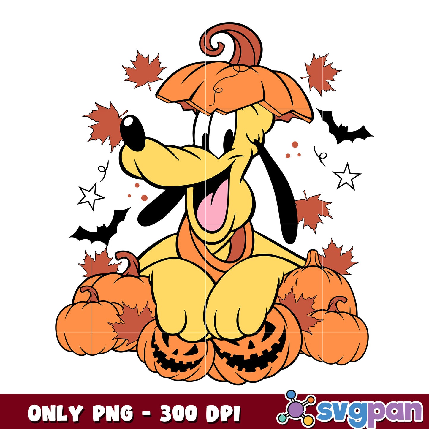 Pluto pumpkin season png, disney pluto png, halloween pumpkin png