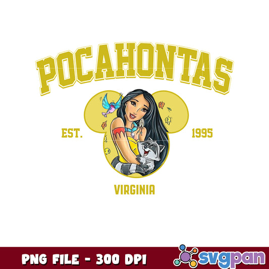 Pocahontas PNG Disney Princess Artwork