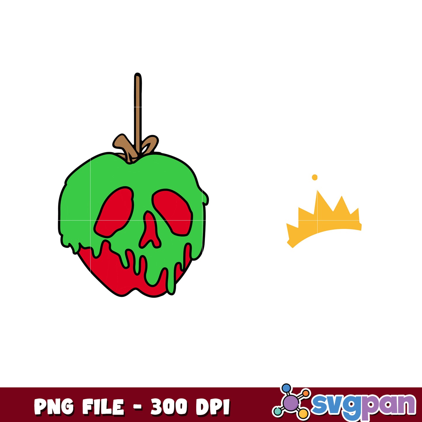 Poison Apple PNG Clipart