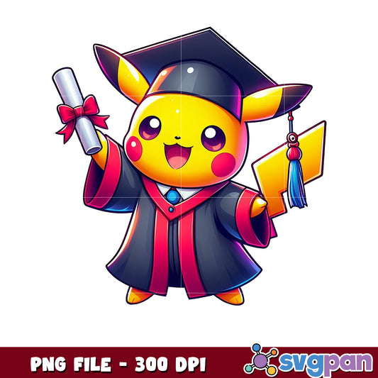 Pokémon Pikachu graduate png,pikachu ex​ png, graduate school png