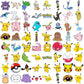 Pokemon collection svg bundle, legendary pokemon svg, pokemon types svg