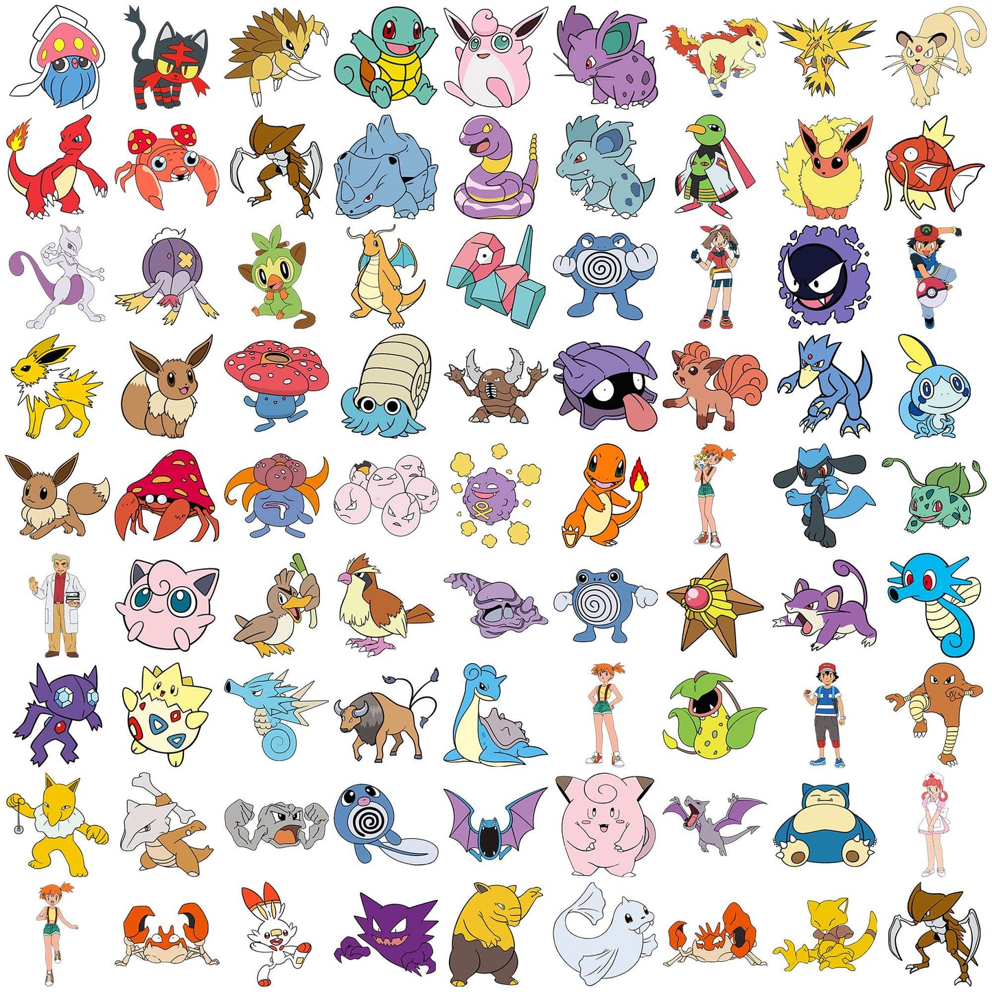Pokemon set collection svg bundle, pokemon go svg, pokemon svg