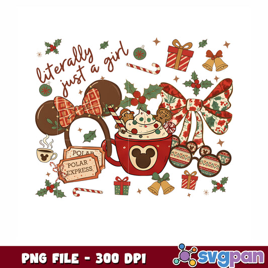 Polar christmas png, merry chirstmas png, christmas tree png