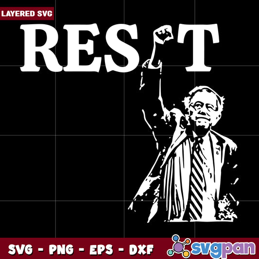 Political protest​ svg, fist resist silhouette svg, anti racism svg