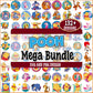 Pooh bear set svg bundle