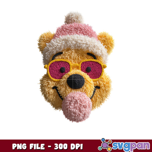 Pooh png, spirit christmas​ png, christmas cards​ png