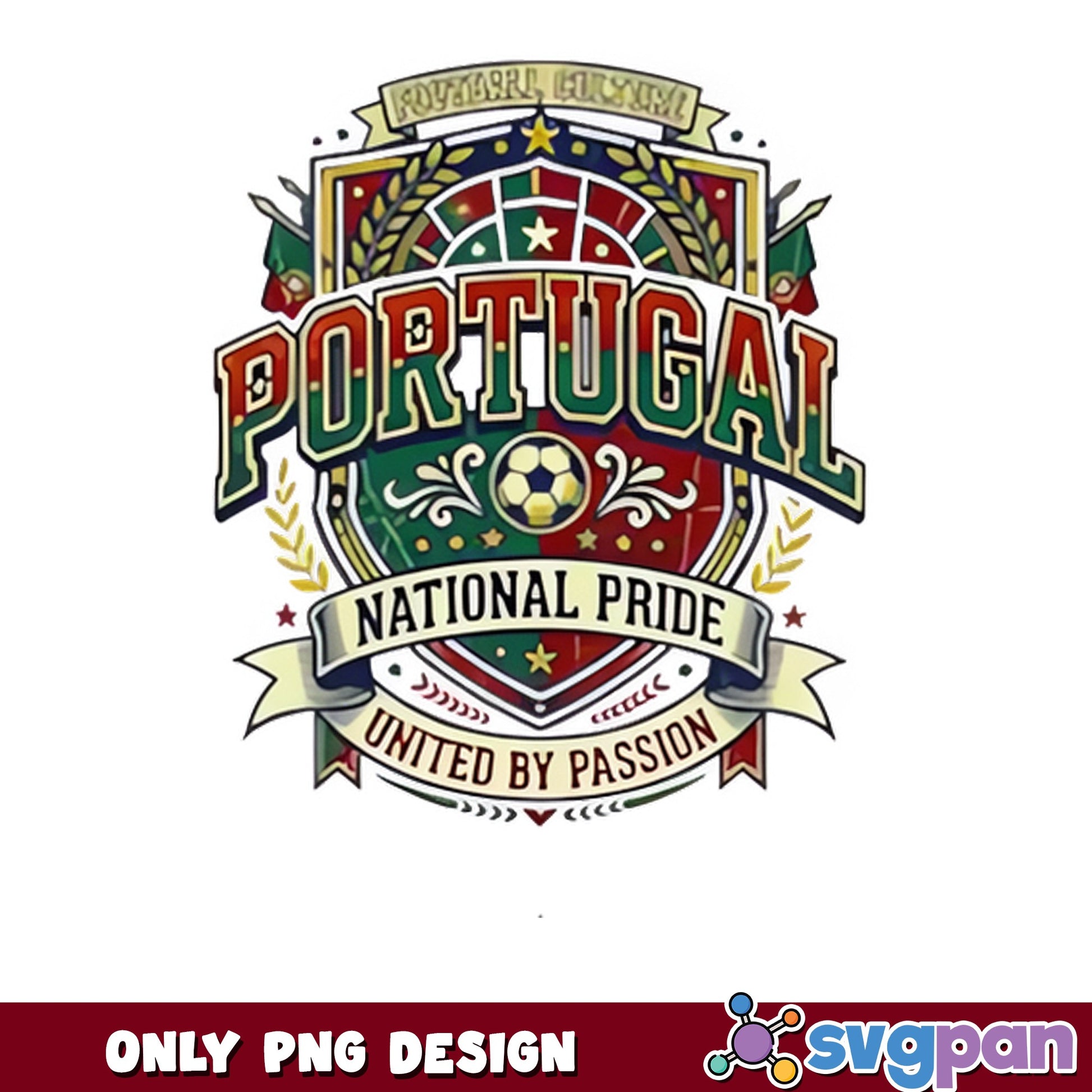 Portugal National Pride Soccer PNG, Football PNG, Soccer PNG