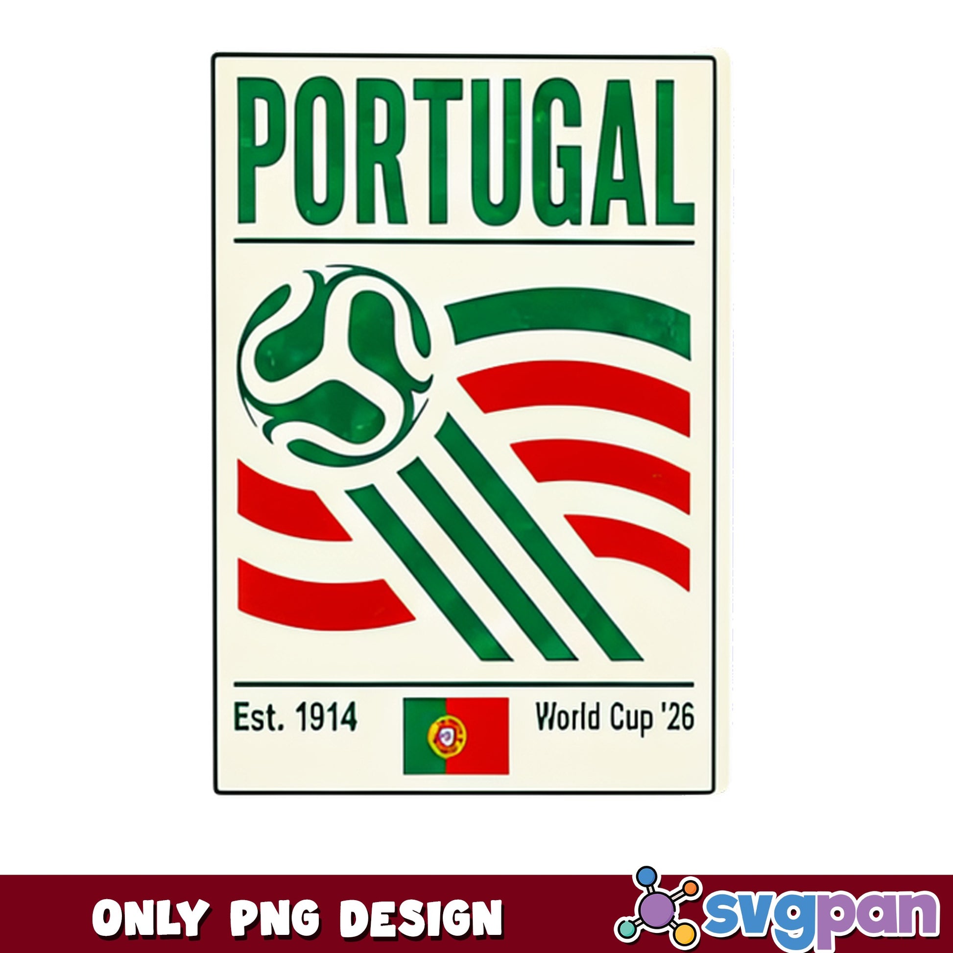 Portugal World Cup 2026 PNG, Soccer Football Team PNG, FIFA PNG