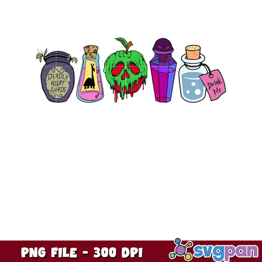Potion PNG Halloween Clipart