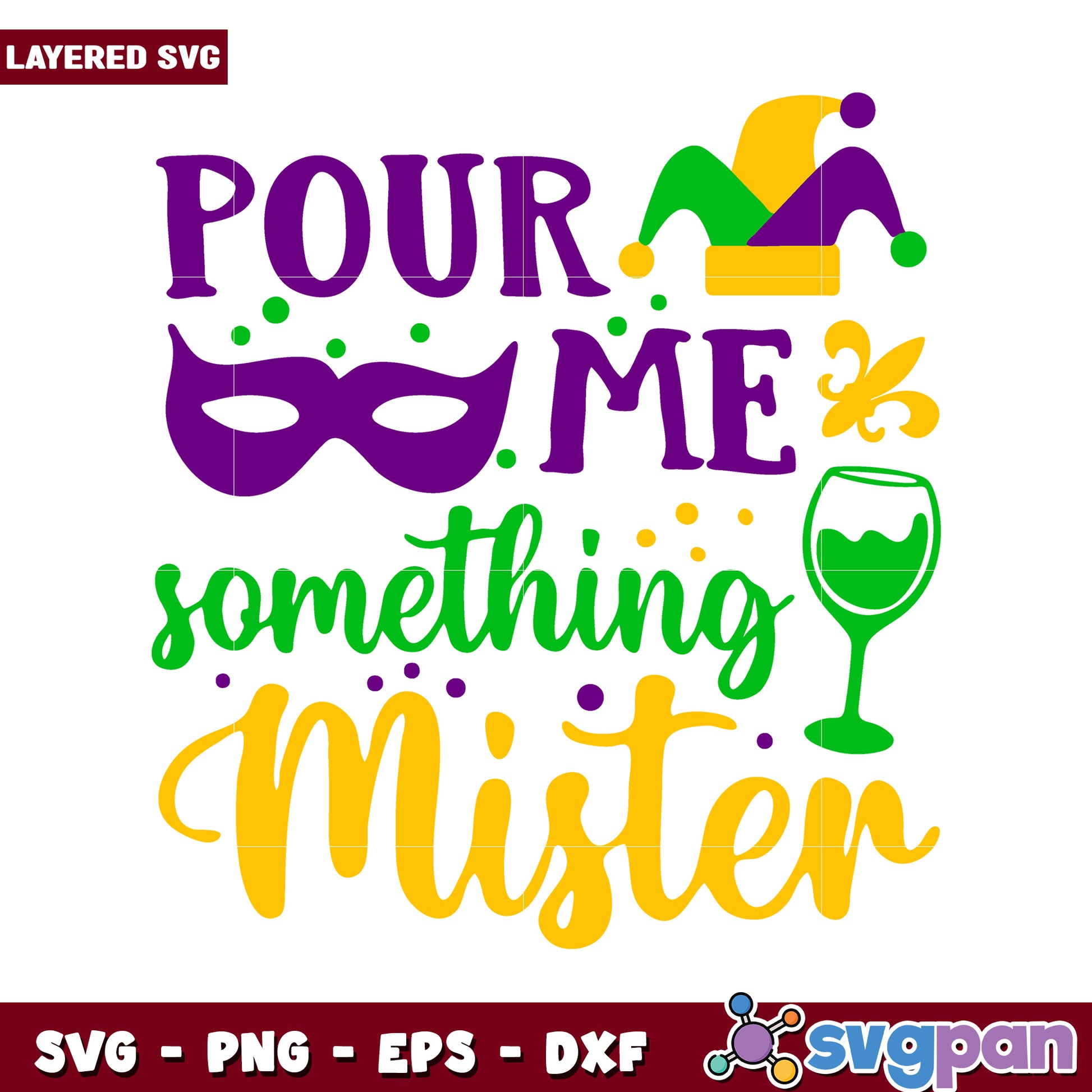 Pour me something mister design for celebrations, perfect for parties