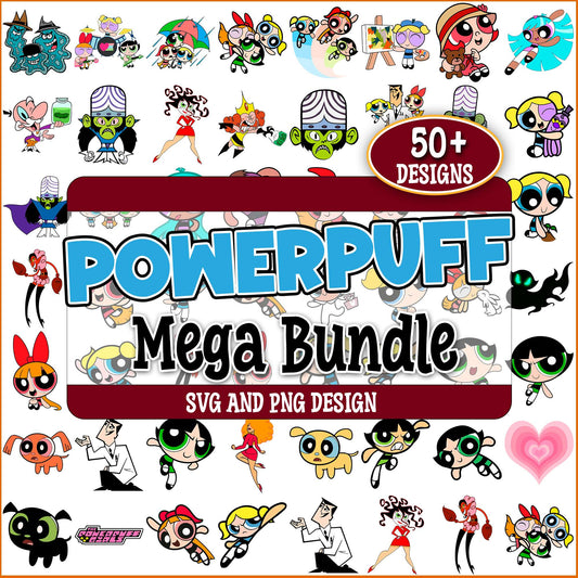 Powerpuff girls svg bundle