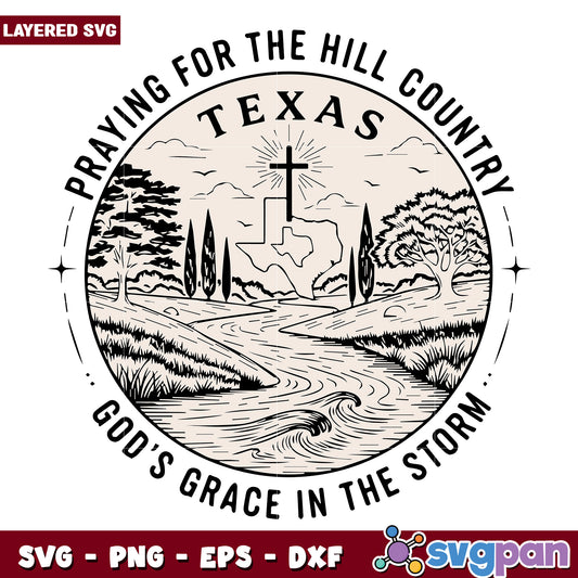 Praying for the hill country svg, happy halloween svg, halloween costumes svg