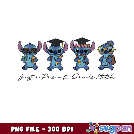 Pre-k grade Stitch png