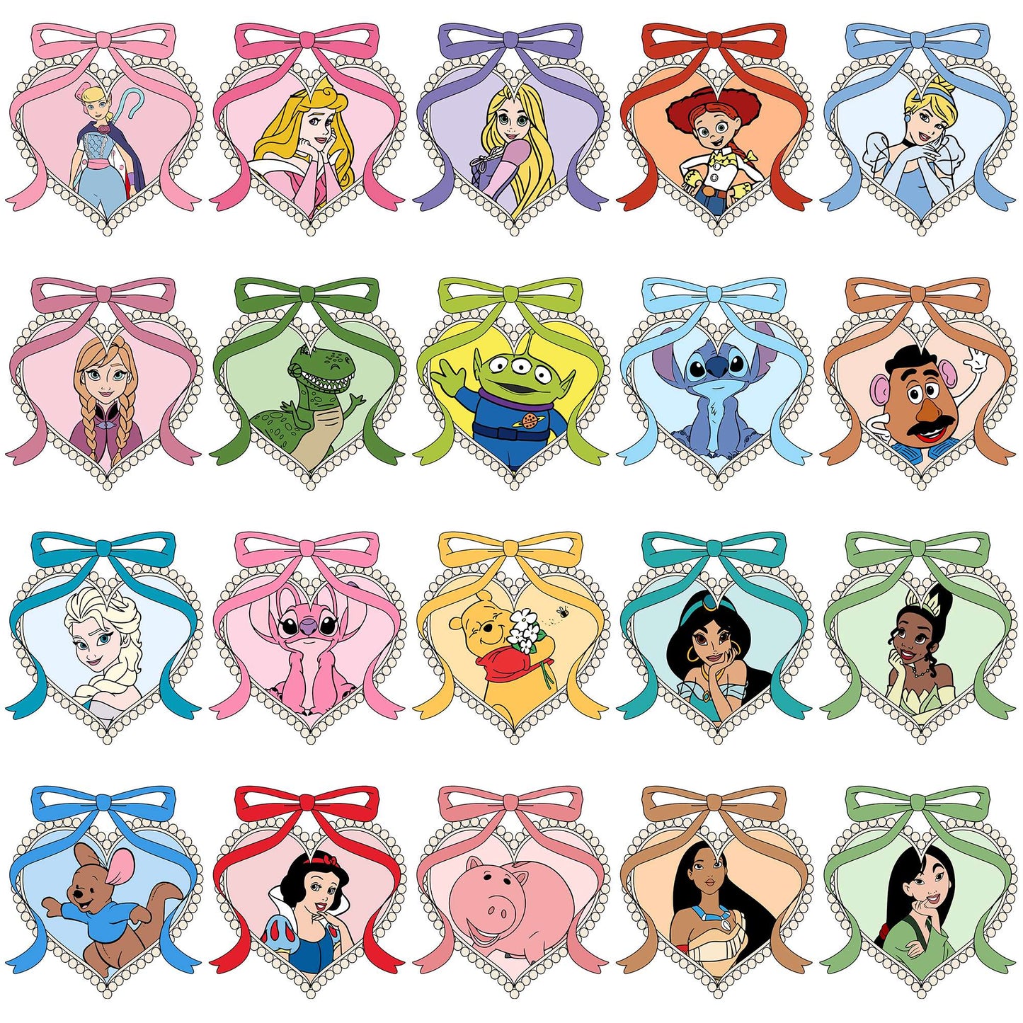 Princess and mirror png bundle, disney princess png, disney castle png