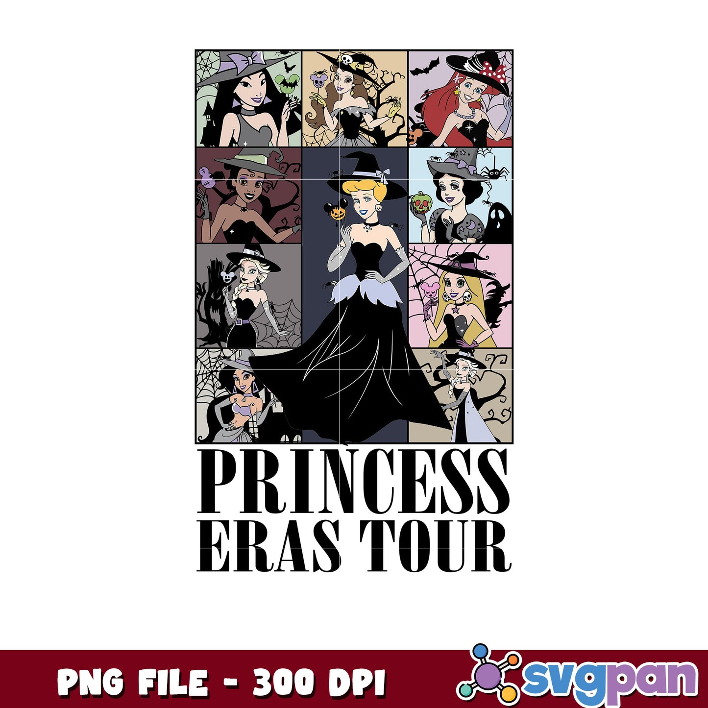 Princess eras tour halloween png, halloween princess png, halloween costumes png