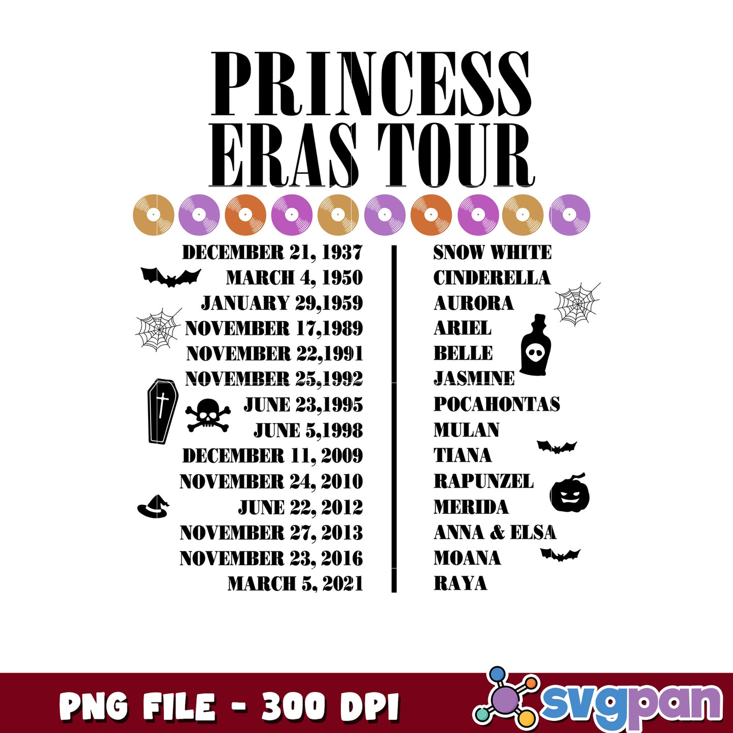 Princess halloween tour png, halloween princess png, halloween costumes png