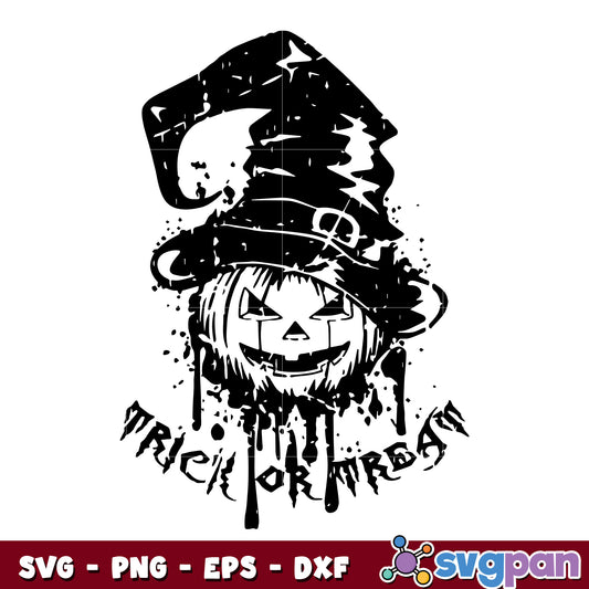 Pumpkin Trick Or Treat svg