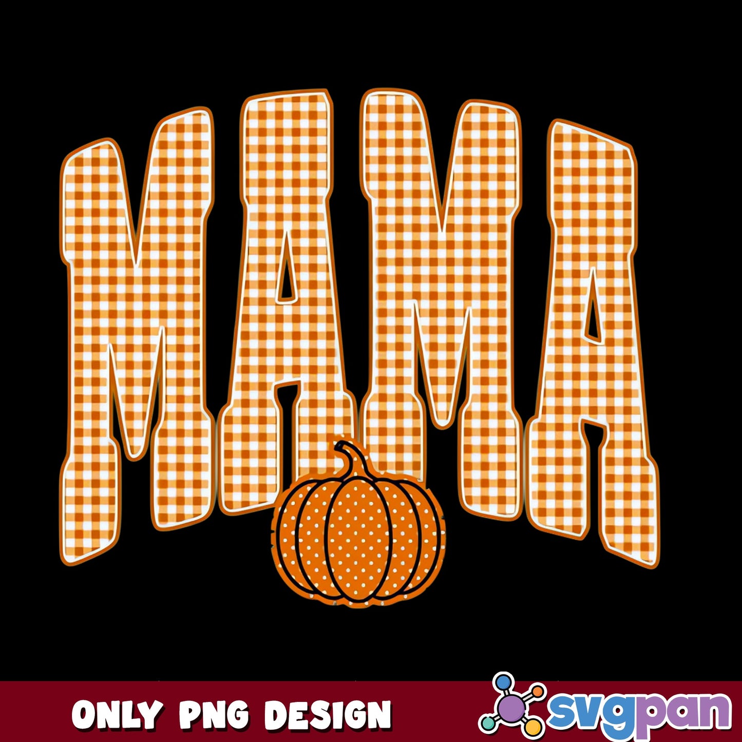 Pumpkin Mama PNG Sublimation Design, Fall Mama PNG, Halloween PNG