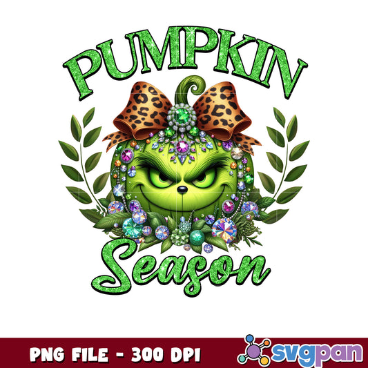 Pumpkin season png, green grinch png, the grinch 2 ​png