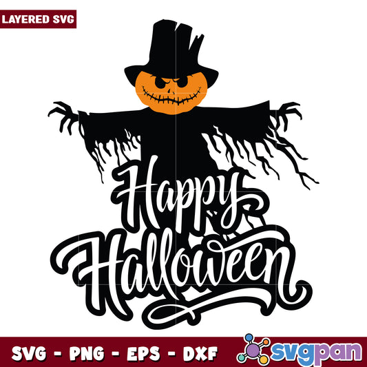 Pumpkin skull halloween svg, halloween decorations svg, spooky season svg