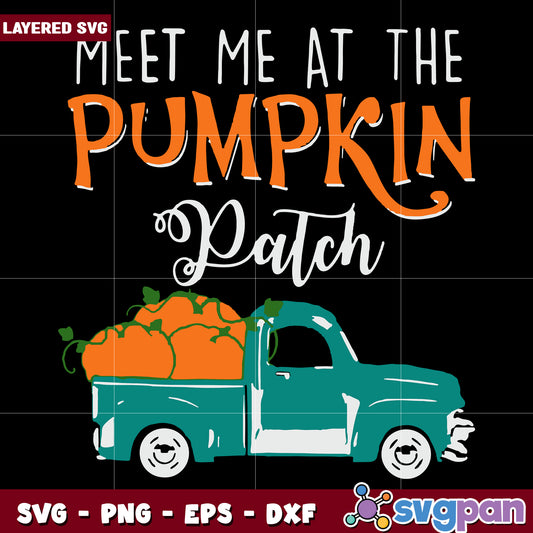 Pumpkin truck halloween svg, halloween decorations svg, spooky season svg