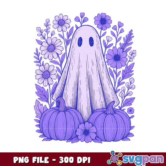 Purple ghoul halloween png, halloween season png, spooky halloween png