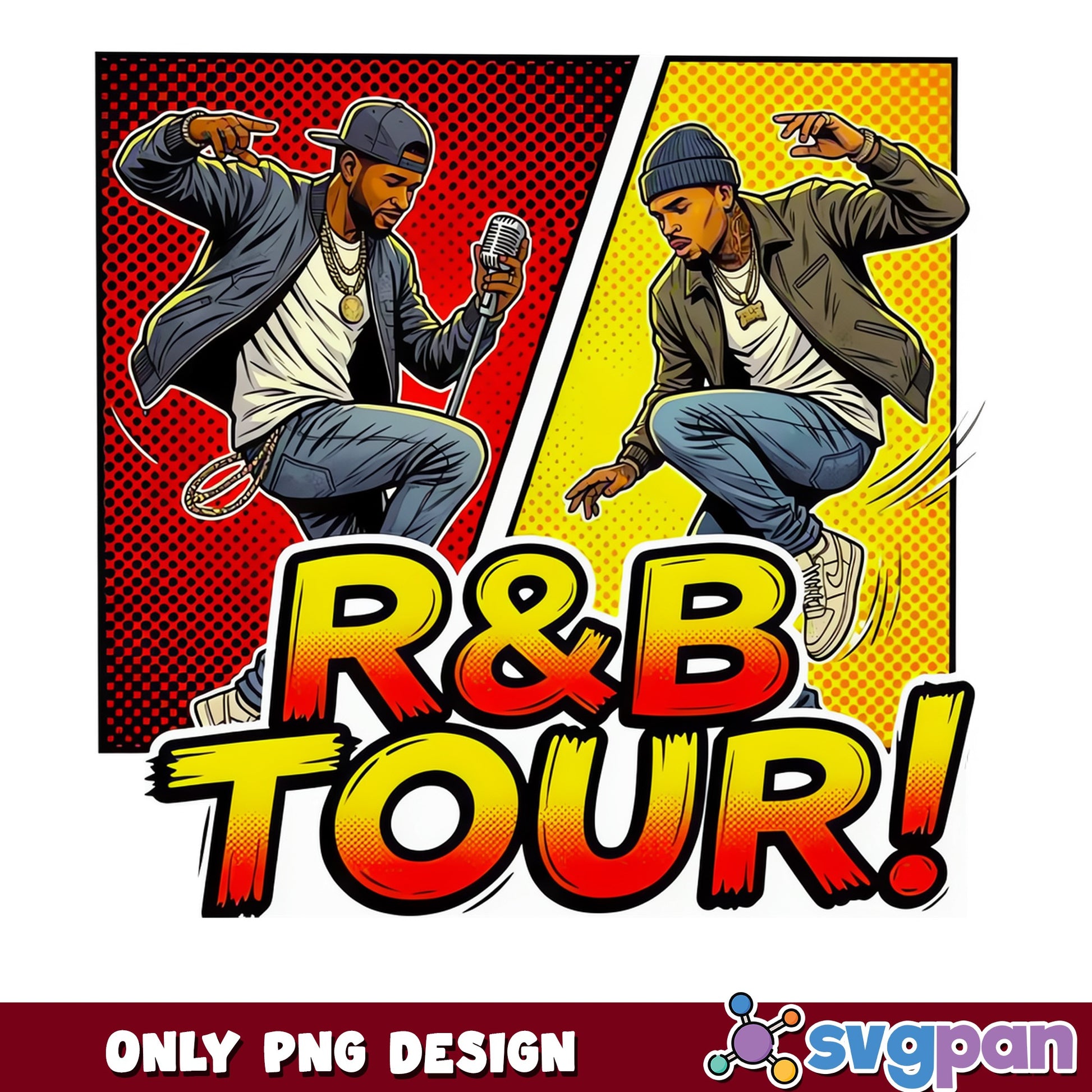 R&B Tour PNG, Hip Hop Music Concert Shirt, Rap Tour PNG