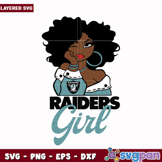 Raiders Girl svg, super bowl 2025 svg, nfl raiders svg