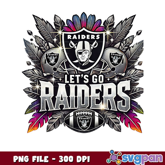 Raiders let's go png, nfl teams png, national football league png