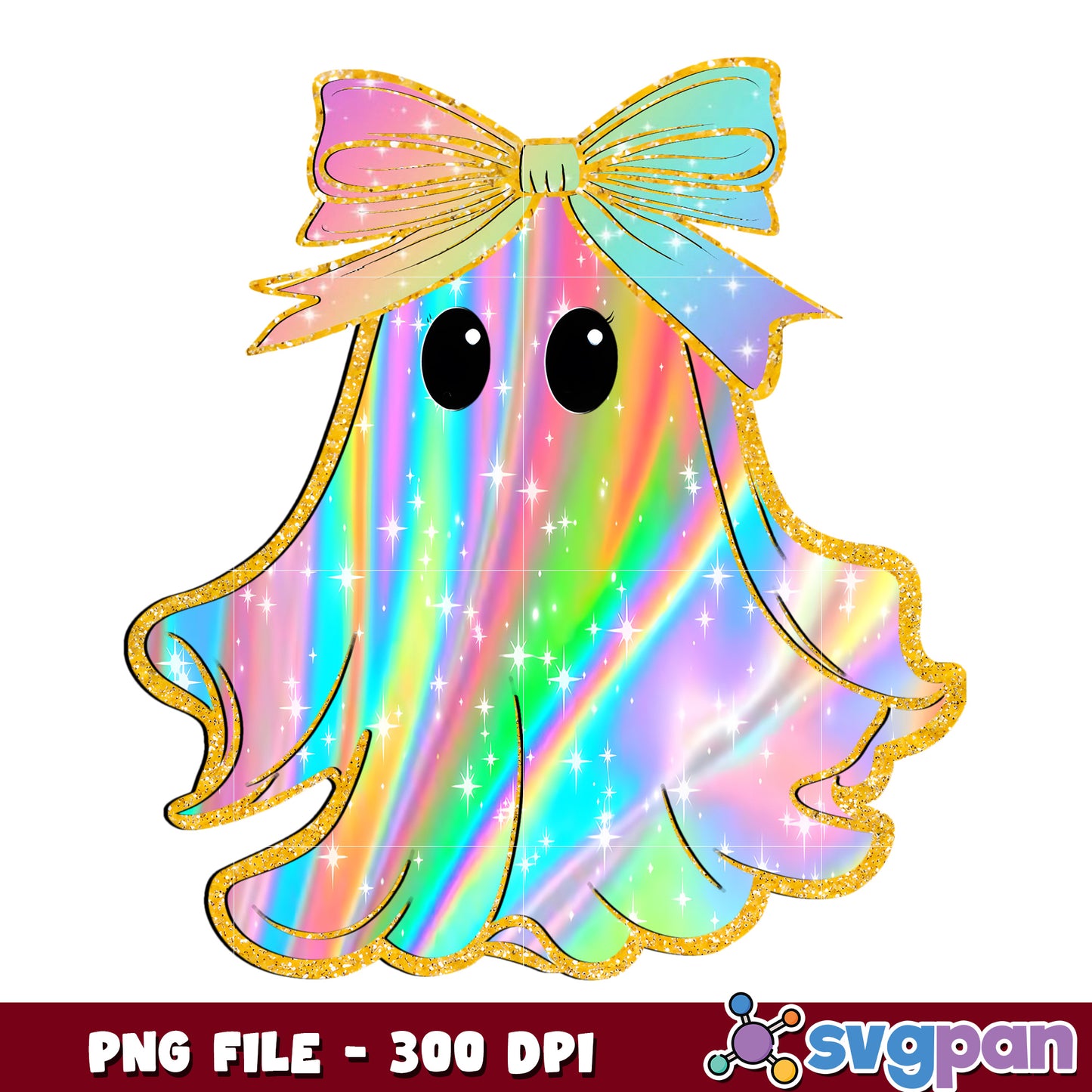 Rainbow ghost png, halloween pumpkin​​ png, halloween​ songs png