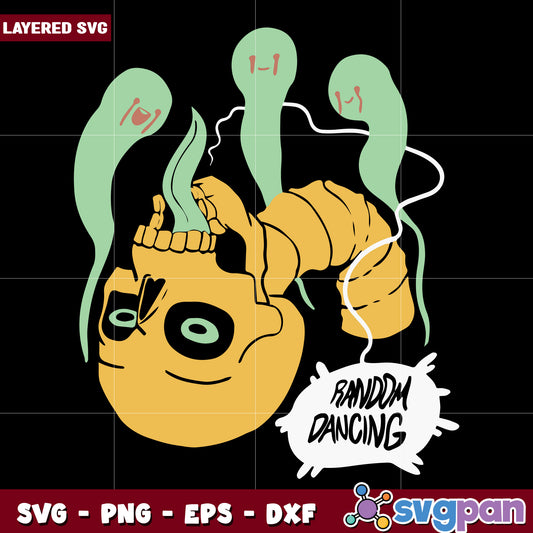 Random dancing svg, halloween svg, horror movies characters svg