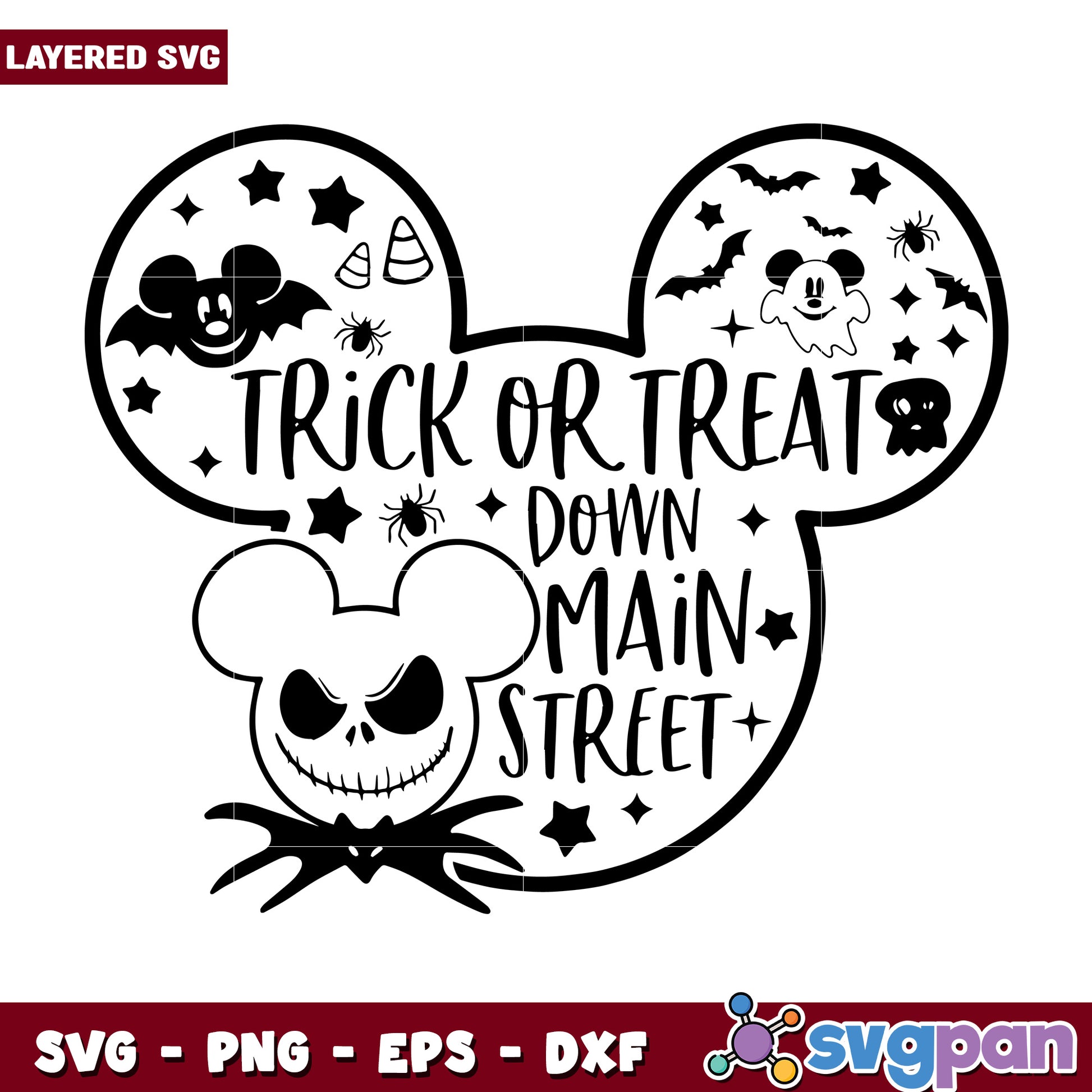 Read the full title svg, halloween decorations svg, spooky season svg