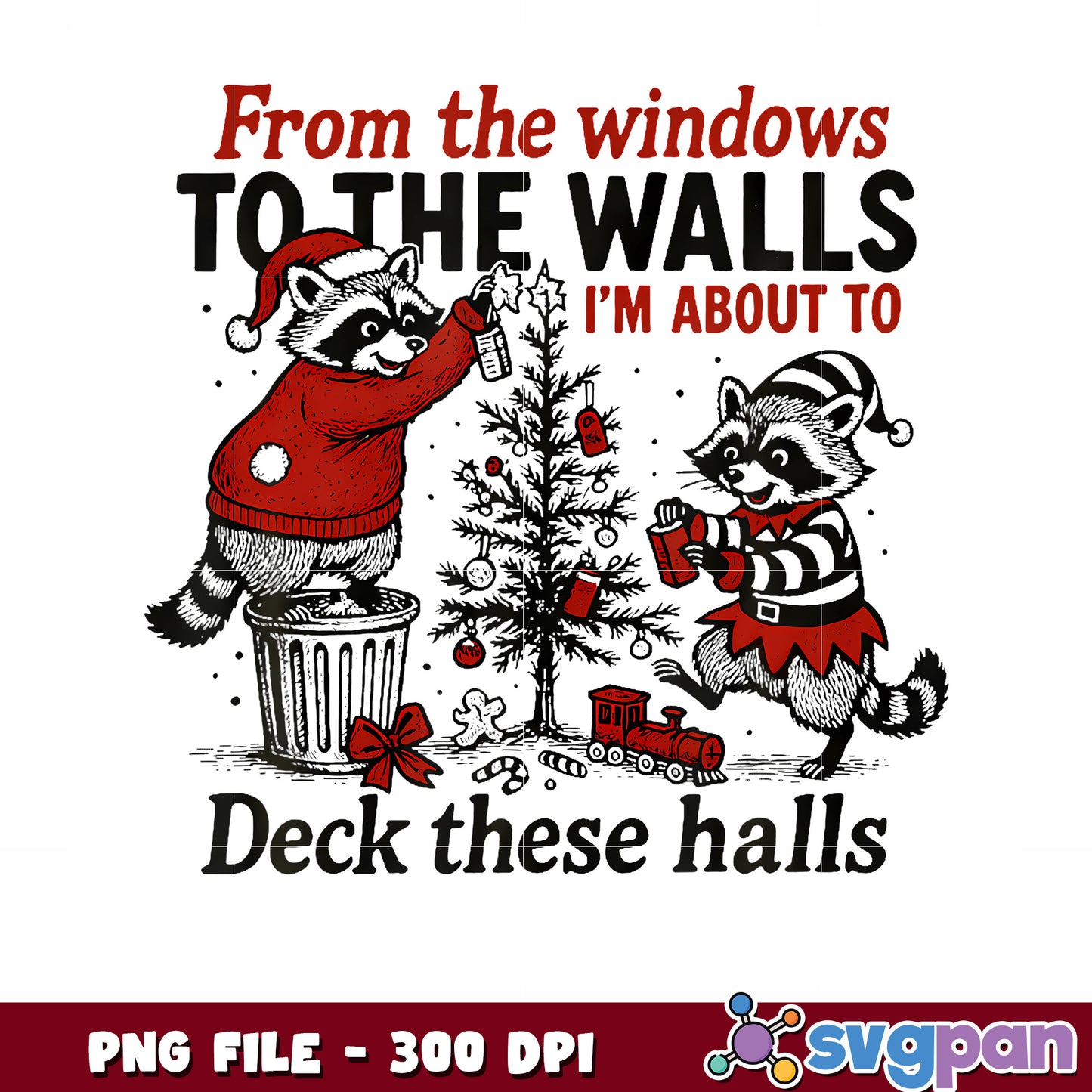 Red From The Windows To The Walls png, christmas songs​ png, six seven png