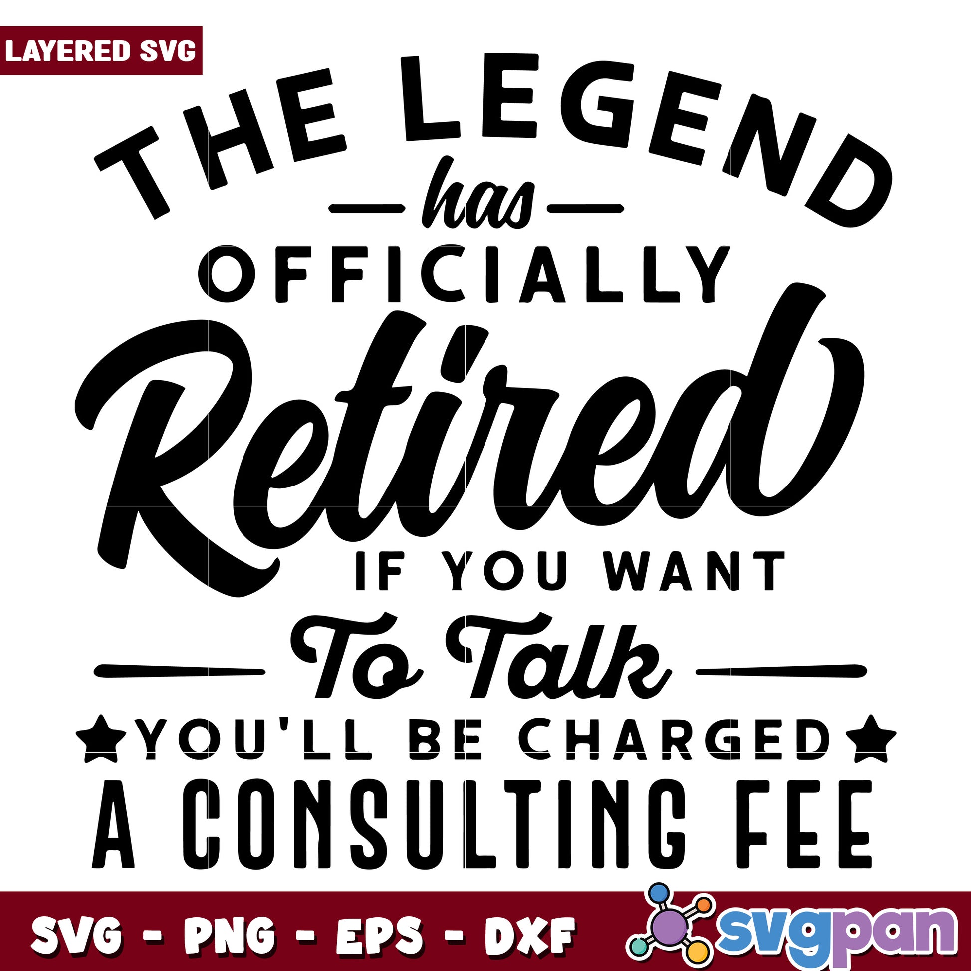 Retirement svg