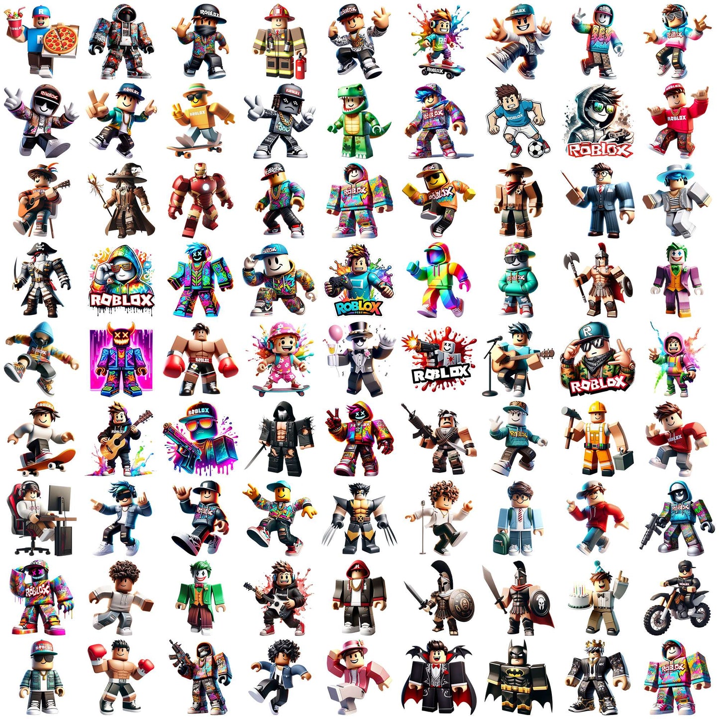 Roblox collection png bundle, roblox png, roblox giftcard png